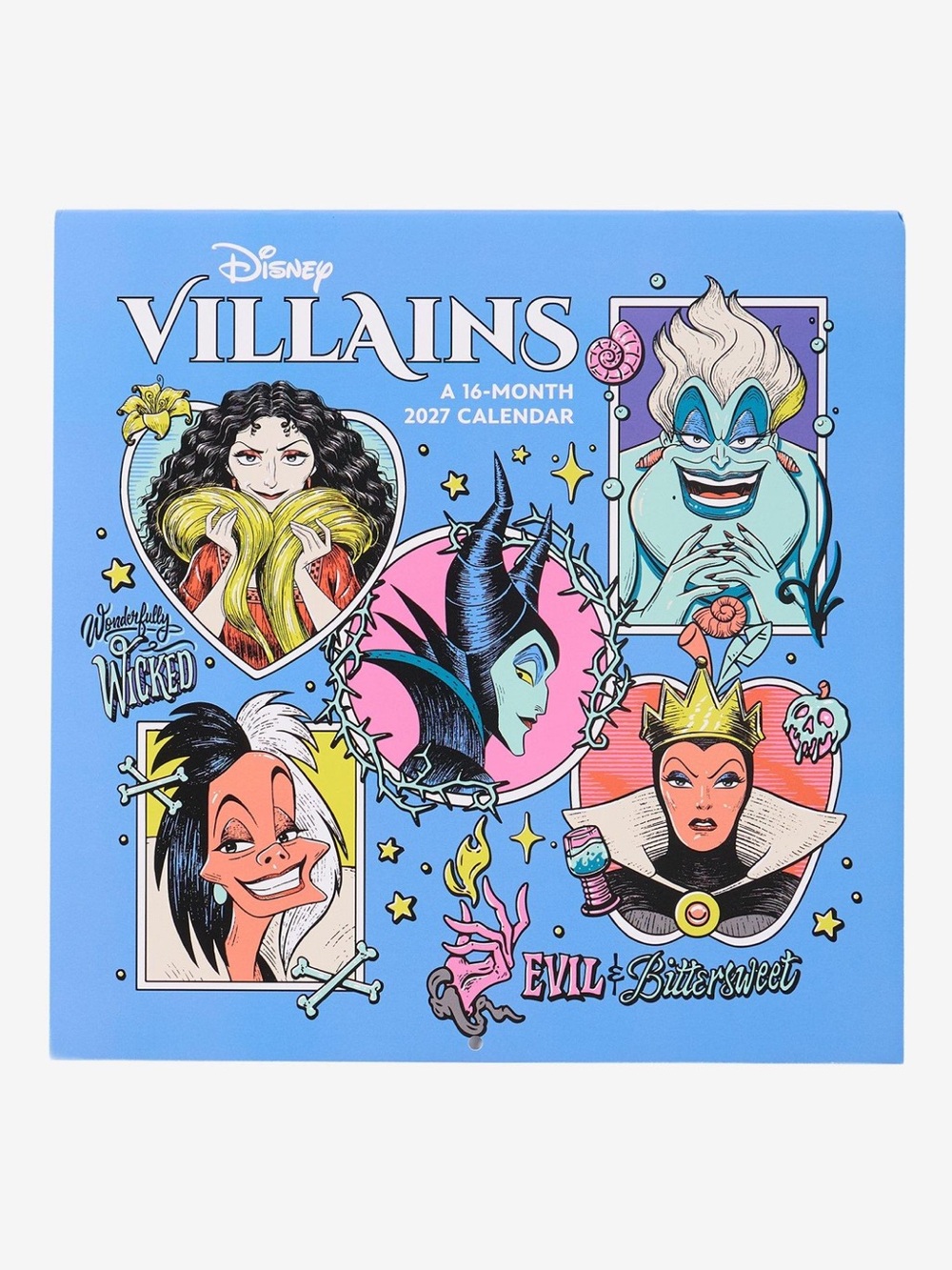 Disney Villains 2027 Wall Calendar